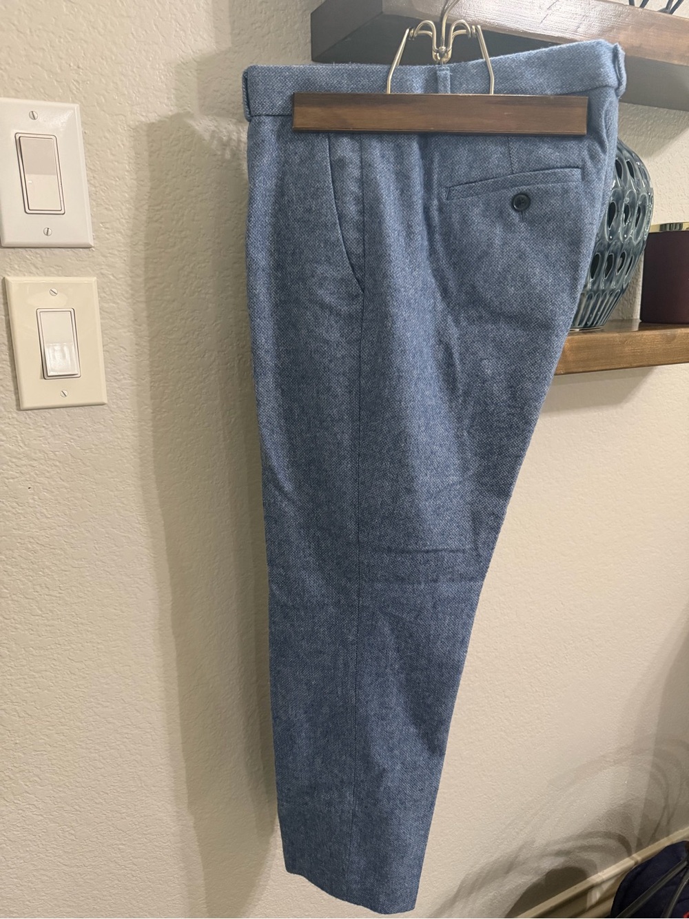 Banana Republic Light Blue Pants fully lined